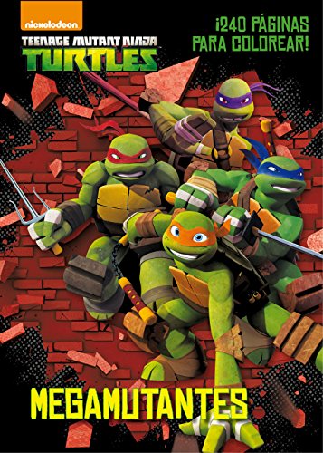 Las Tortugas Ninja. Megamutantes: Libro para colorear