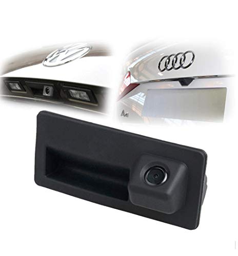 LIEBMAYA HD Cámara Trasera Marcha Atrás 480TVL 170°PAL Impermeable para Coche Auto DC12V para Audi A4 A5 S5 Q5 para VW Passat Tiguan Passat Golf Touran, Sharan Jetta Touareg LIEBMAYA HD Cámara Trasera Marcha Atrás 480TVL 170°PAL Impermeable para Coche Auto DC12V para Audi A4 A5 S5 Q5 para VW Passat Tiguan Passat Golf Touran, Sharan Jetta Touareg