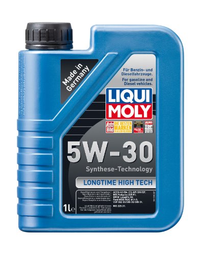 Liqui Moly 1136 Longtime High Tech 5W-30 - Aceite antifricción para Motores de automóviles de 4 Tiempos (1 L)