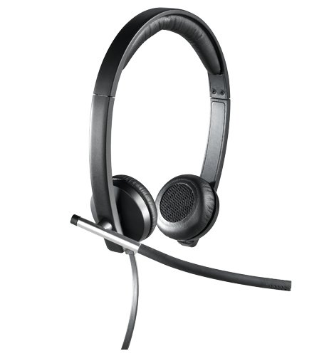 Logitech H650e Auriculares con Cable, Auriculares Estéreo con Micrófono con Supresión de Ruido, USB, Controles Integrados, Indicador Led, PC/Mac/Portátil, Negro Logitech H650e Auriculares con Cable, Auriculares Estéreo con Micrófono con Supresión de Ruido, USB, Controles Integrados, Indicador Led, PC/Mac/Portátil, Negro