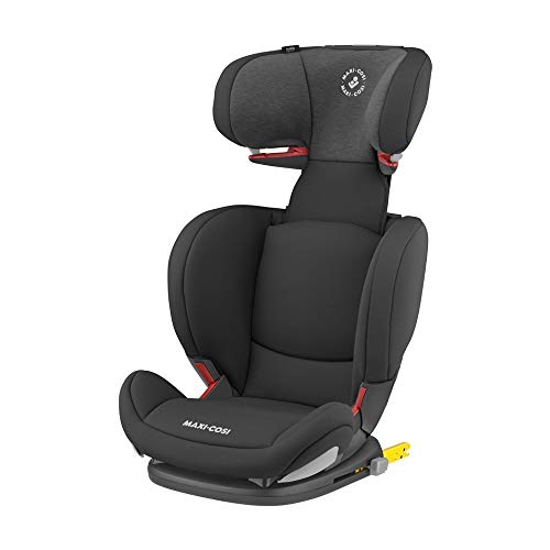 Maxi-Cosi RodiFix AirProtect Silla coche grupo 2/3 isofix, 15 - 36 kg, silla auto reclinable, crece con el niño 3.5 - 12 años, color authentic black