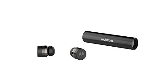 Motorola Lifestyle VerveBuds 300 - Auriculares Deportivos inalámbricos, Bluetooth 5.0, Auriculares Mono o duales y 10h, Compatible con Alexa, Siri y Google Assistant, Negro