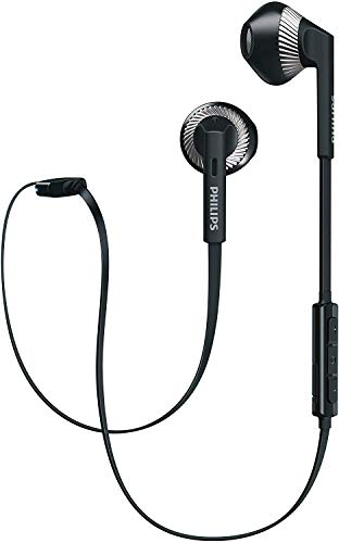 Philips SHB5250BK MyJam Fresh Tones - Auriculares Bluetooth (micrófono, Cable Plano antienredo, diseño Abierto), Color Negro Philips SHB5250BK MyJam Fresh Tones - Auriculares Bluetooth (micrófono, Cable Plano antienredo, diseño Abierto), Color Negro
