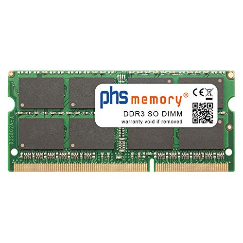 PHS-memory 8GB RAM módulo para Apple iMac Core i7 4.0GHz 27-Zoll (Retina 5K, Late 2014) DDR3 SO DIMM 1600MHz PC3L-12800S