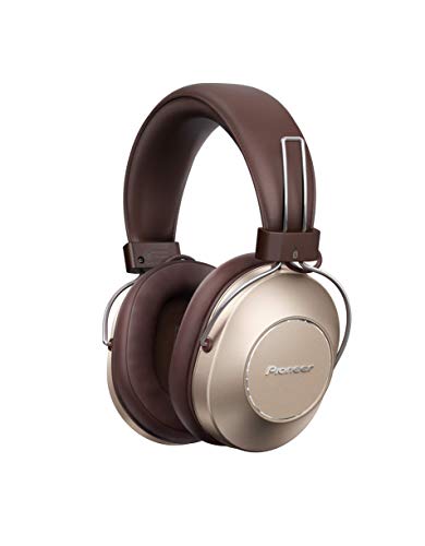 Pioneer S9 Auriculares over-ear Bluetooth (asistente de voz, NFC, cancelación de ruido, 24h de batería) color oro