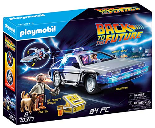 PLAYMOBIL- Back to The Future Delorean con Efectos de Luz, A Partir de 6 Años, Multicolor (70317) PLAYMOBIL- Back to The Future Delorean con Efectos de Luz, A Partir de 6 Años, Multicolor (70317)