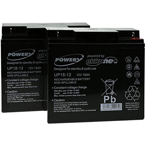 Powery Batería de Gel para SAI APC Smart-UPS 1500