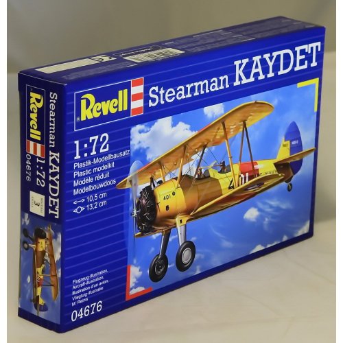 Revell 04676 Stearman Kaydet - Avioneta a escala 1:72 [Importado de Alemania]