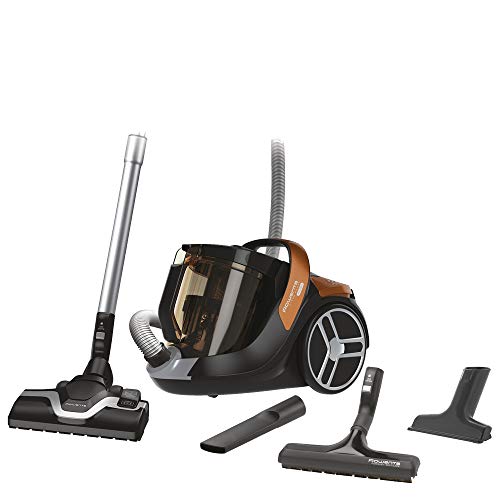 Rowenta X-Trem Power Cyclonic RO7244EA Aspirador sin bolsa,sistema ciclónico de filtrado, apto para todo tipo de suelos, diseño compacto y depósito de 2,5 L y accesorios para coche, fácil vaciado Rowenta X-Trem Power Cyclonic RO7244EA Aspirador sin bolsa,sistema ciclónico de filtrado, apto para todo tipo de suelos, diseño compacto y depósito de 2,5 L y accesorios para coche, fácil vaciado