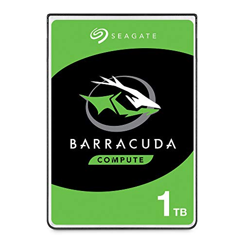 Seagate BarraCuda, 1 TB, Disco duro interno, HDD, 2,5 in, SATA 6 Gb/s, 5400 r.p.m., caché de 128 MB para ordenador portátil y PC (ST1000LM048) Seagate BarraCuda, 1 TB, Disco duro interno, HDD, 2,5 in, SATA 6 Gb/s, 5400 r.p.m., caché de 128 MB para ordenador portátil y PC (ST1000LM048)
