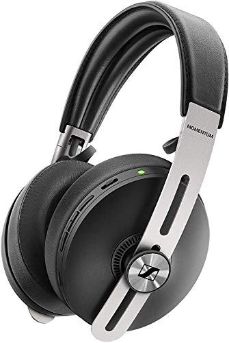 Sennheiser Momentum 3 Auriculares inalámbricos con cancelación de ruido, encendido/apagado automático, funcionalidad de pausa inteligente y aplicación de control inteligente, con Alexa integrada