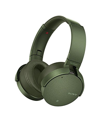 Sony MDR-XB950N1G - Auriculares Inalámbricos con Bluetooth y Extra Bass, Cancelación de Ruido, Verde