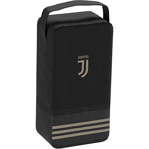 adidas Juventus de Turín Bolsa para Botas, Black/Clay, 34 x 19 x 12 cm