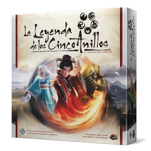 Asmodee - La Leyenda de los Cinco Anillos, juego de cartas (Fantasy Flight Games FFL5C01)