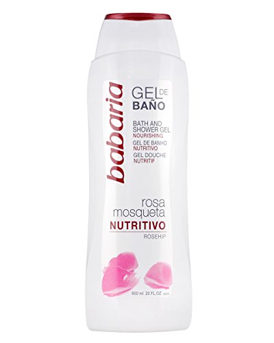 Babaria Gel de Baño Nutritivo con Rosa Mosqueta - 600 ml