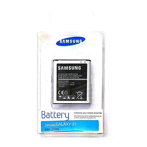 Batería de Ion de Litio para Samsung Galaxy J1 SM-J100H (1850 mAh, 3,8 V, 7,13 WH, Ind, suministrada en Bolsa de plástico) Batería de Ion de Litio para Samsung Galaxy J1 SM-J100H (1850 mAh, 3,8 V, 7,13 WH, Ind, suministrada en Bolsa de plástico)