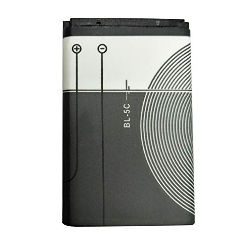 Batería de Litio 1020mAh 3.7V de batería de reemplazo de Alta Capacidad Batería para Nokia BL-5C Herramienta Duradera de Ballylelly Batería de Litio 1020mAh 3.7V de batería de reemplazo de Alta Capacidad Batería para Nokia BL-5C Herramienta Duradera de Ballylelly