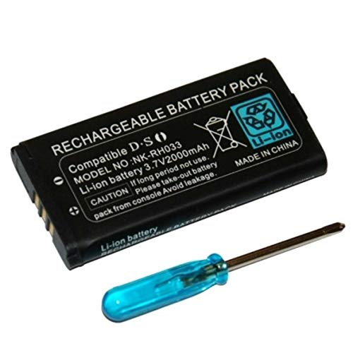 Bateria + Destornillador de desmontaje para Nintendo DSi NDSi 2000mAh 3.7V Modelo COOU-015