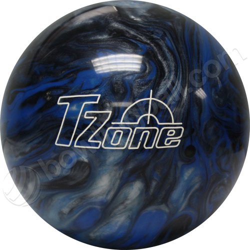 Brunswick TZone Indigo Swirl - Bola de Bolos (12 Libras), Color Azul, Talla 12s LB