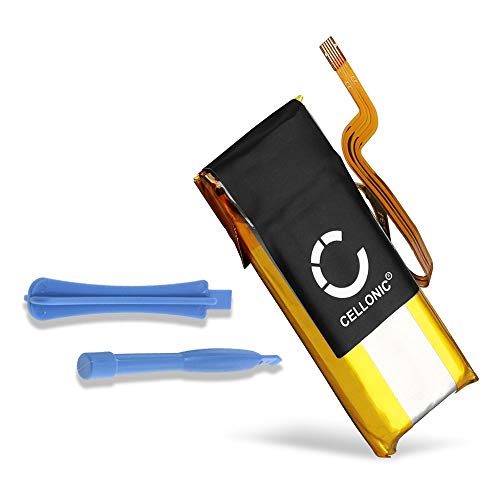 CELLONIC® Batería compatible con Apple iPod 5 Gen A1136 5.5 Gen A1136 iPod 6 Gen A1238 Classic iPod 7 Gen. A1238 Classic late 2008 2009 604417 616-022 616-0230 616-0412 450mAh + 2 palancas de plástico CELLONIC® Batería compatible con Apple iPod 5 Gen A1136 5.5 Gen A1136 iPod 6 Gen A1238 Classic iPod 7 Gen. A1238 Classic late 2008 2009 604417 616-022 616-0230 616-0412 450mAh + 2 palancas de plástico