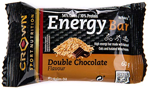 Crown Sport Nutrition Barritas Energéticas - Ciclismo Running Deporte Entreno Larga Duración Carbohidratos lento y rápido 10 unidades Crown Sport Nutrition Barritas Energéticas - Ciclismo Running Deporte Entreno Larga Duración Carbohidratos lento y rápido 10 unidades