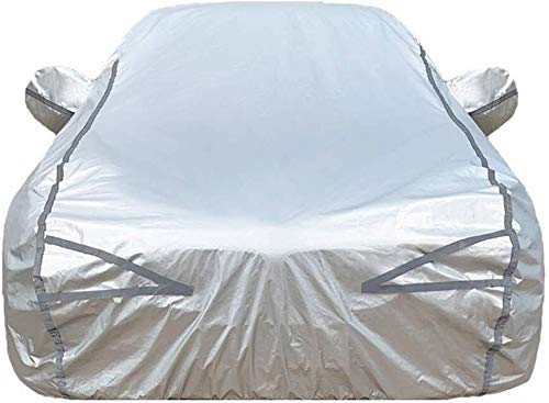Cubierta del coche compatible con BMW X6 xDrive35i viento y la lluvia anti-ácaros prueba de polvo lacrimógeno Anti-UV antirrobo Protección Ambiental cuatro estaciones cubierta del coche universal (Col
