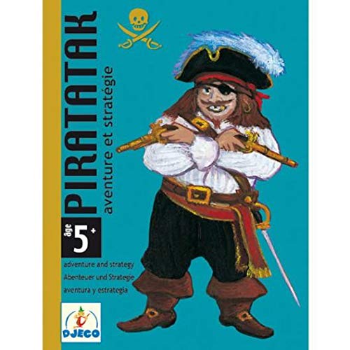 Djeco- Juegos de cartasJuegos de cartasDJECOCartas Pirataka, Multicolor (36)