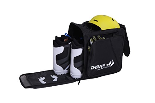 Driver13 - Bolsa para botas de esquí con compartimento para casco y sistema de mochila, color negro 2018 AR-10088 Driver13 - Bolsa para botas de esquí con compartimento para casco y sistema de mochila, color negro 2018 AR-10088