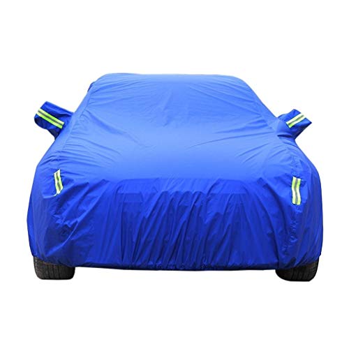 Funda para Coche Cubierta del Coche Compatible con BMW 318d Gran Turismo Exterior Impermeable Respirable Resistente al Sol/Polvo/Viento/Lluvia/Nieve/Rasguño Car cover (Color : Blue)