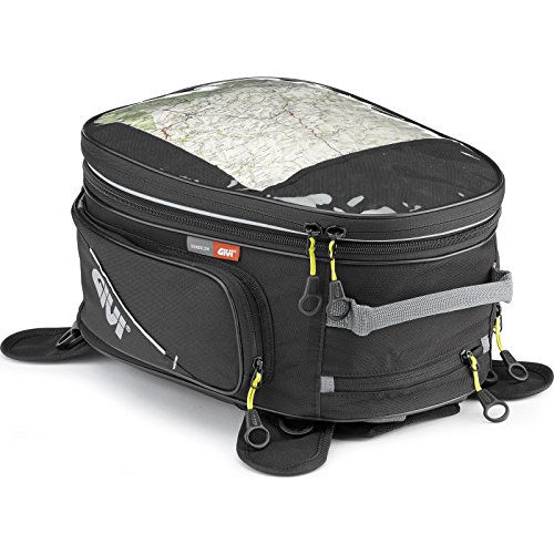 Givi EA102B Easy Bag - Bolsa de depósito universal expandible, dotada de imanes para la fijación al depósito, volumen 25 l, carga máxima 3 kg Givi EA102B Easy Bag - Bolsa de depósito universal expandible, dotada de imanes para la fijación al depósito, volumen 25 l, carga máxima 3 kg