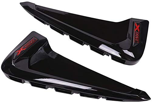 GWQNB 3D Shark Gills Side Fender Vent Decoration Sticker Car-Styling para BMW X5 F15 X5M F85 14-18 Xdrive Emblem, C
