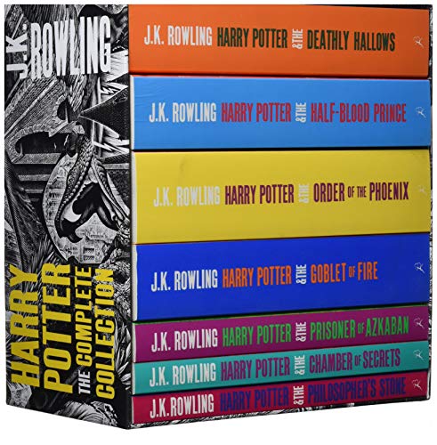 Harry Potter Boxed Set: The Complete Collection (Adult Paperback) (Harry Potter Adult Cover)