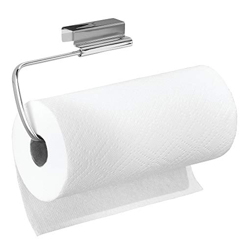 InterDesign Axis Soporte para papel de cocina | Accesorio para papel de cocina hasta 27,9 cm | Una alternativa para los portarrollos de cocina de pared | Metal plateado InterDesign Axis Soporte para papel de cocina | Accesorio para papel de cocina hasta 27,9 cm | Una alternativa para los portarrollos de cocina de pared | Metal plateado