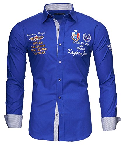 Kayhan Hombre Camisa Monaco Blue (S)