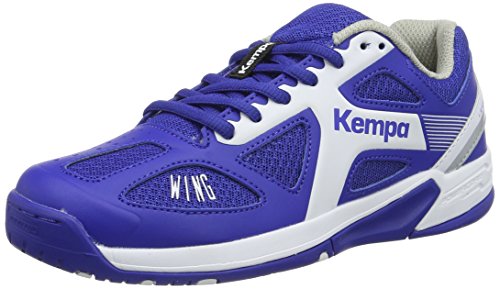 Kempa Fly High Wing Junior, Zapatillas de Balonmano para Niños, Azul (Blue), 34 EU
