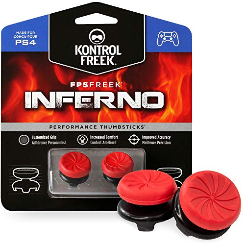 KontrolFreek FPS Freek Inferno Performance Thumbsticks para mando de Playstation 4 (PS4)