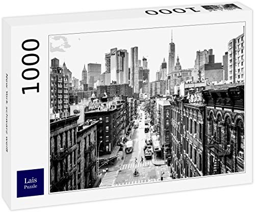 Lais Puzzle Nueva York Blanco y Negro 1000 Piezas