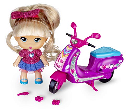los Barriguitas - Scootie de Purpurina, Moto con 1 fmuñeca, para niños y niñas de 4 a 8 años (Famosa 700014934) los Barriguitas - Scootie de Purpurina, Moto con 1 fmuñeca, para niños y niñas de 4 a 8 años (Famosa 700014934)