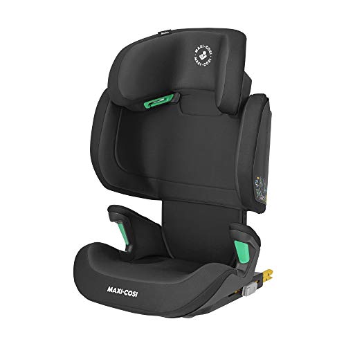 Maxi-Cosi Morion Silla auto Grupo 2/3 isofix I-Size, 15 - 36 kg, crece con el niño en altura desde 100 hasta 150 cm (3.5 - 12 años), color negro