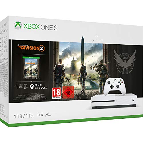 Microsoft Xbox One S - Consola 1 TB + División 2 Microsoft Xbox One S - Consola 1 TB + División 2