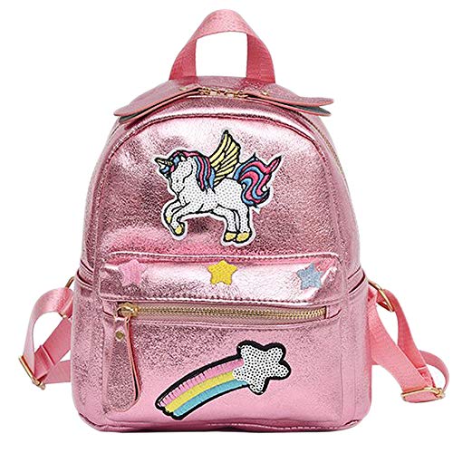 Mochilas de la escuela Unicornio, bolsos del estudiante del arco iris del unicornio de la moda de la fantasía para las muchachas muchachas Adolescentes