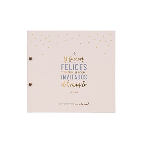 Mr. Wonderful MRW10 - Libro de firmas de una boda genial Mr. Wonderful MRW10 - Libro de firmas de una boda genial