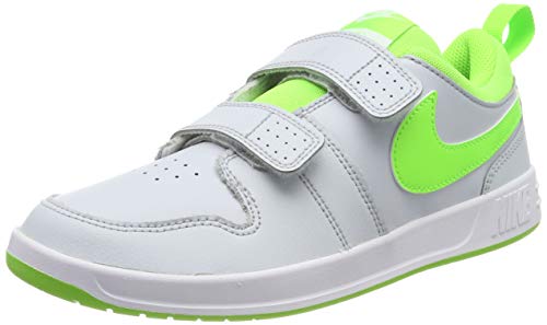 Nike Pico 5 (PSV), Zapatillas Unisex Niños, Gris (Pure Platinum/Electric Green/W 002), 34 EU