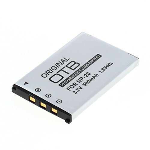 OTB - Batería para Casio NP-20 (Ion de Litio), Color Negro OTB - Batería para Casio NP-20 (Ion de Litio), Color Negro
