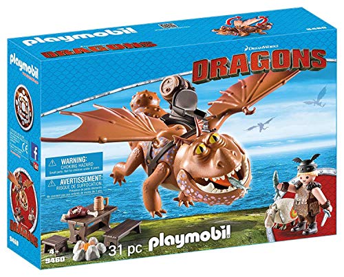PLAYMOBIL DreamWorks Dragons Barrilete y Patapez, A partir de 4 años (9460) PLAYMOBIL DreamWorks Dragons Barrilete y Patapez, A partir de 4 años (9460)
