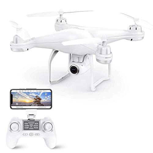 Potensic Drone GPS, Drone con Cámara 1080P HD con Follow Me, 120º Gran Angular, RTF Altitude Hold, Modo Sin Cabeza y Retorno a Casa, T25 Blanco Potensic Drone GPS, Drone con Cámara 1080P HD con Follow Me, 120º Gran Angular, RTF Altitude Hold, Modo Sin Cabeza y Retorno a Casa, T25 Blanco