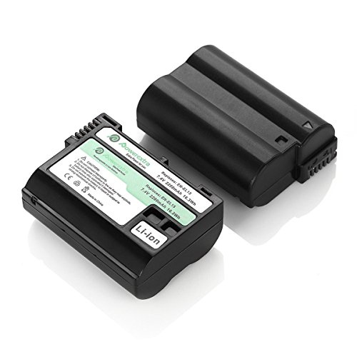 Powerextra Batería Nikon EN-EL15 de Repuesto 2 Paquetes para Cámaras Nikon ENEL15 MH-25 MH-25a y Nikon D7100 D750 D7000 D7200 D810 D610 D800 D600 D500 D800E D810A 1v1 Cámara Powerextra Batería Nikon EN-EL15 de Repuesto 2 Paquetes para Cámaras Nikon ENEL15 MH-25 MH-25a y Nikon D7100 D750 D7000 D7200 D810 D610 D800 D600 D500 D800E D810A 1v1 Cámara