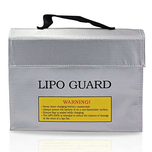PsmGoods® Bolsa Bolsa de Li-Po batería Guardia incombustible Protección de Seguridad del cargador de Saco (24*18*6.4cm)