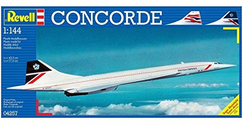 Revell Concorde British Airways, Kit de Modelo, Escala 1:144 (4257) (04257), Multicolor