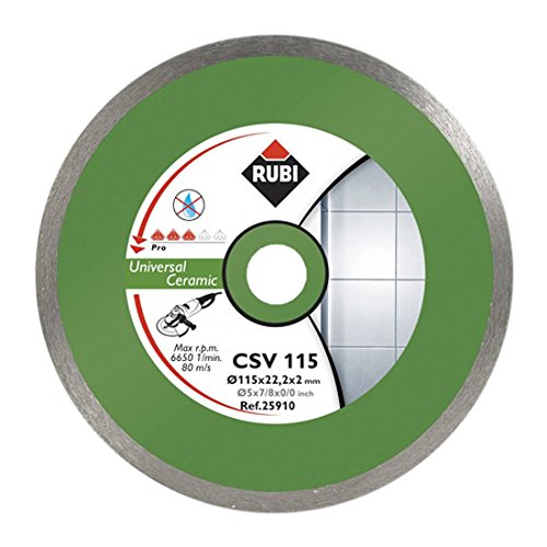Rubi CSV 115 PRO - Disco de diamante general para cerámica continuo (115 mm)